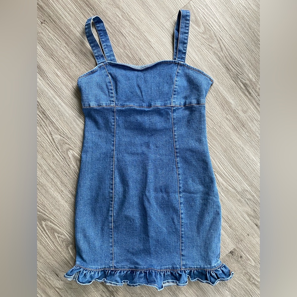 Denim dress